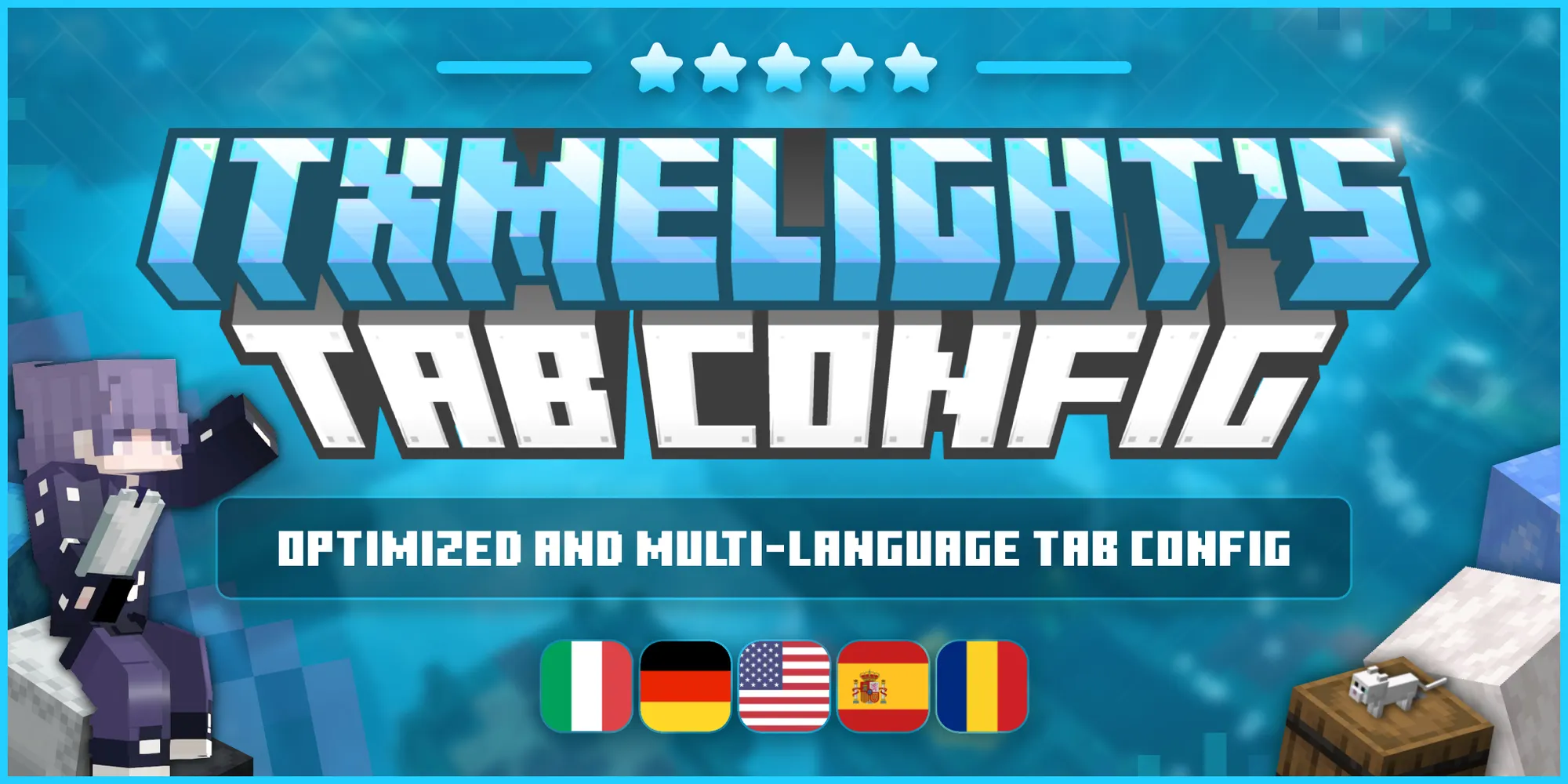 ItxMeLight TAB Config Minecraft configuration preview